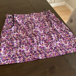 Skort from Court Haley Floral Purple M